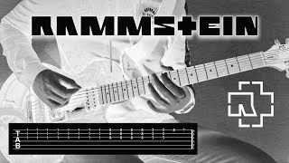 Rammstein  Zeit Guitar Cover Instrumental Tabs [upl. by Brina]