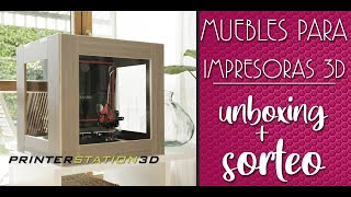 💞💞 TE VA A ENCANTAR  Mueble PREMIUM para impresoras 3D PRINTER STATION 3D [upl. by Nemaj]