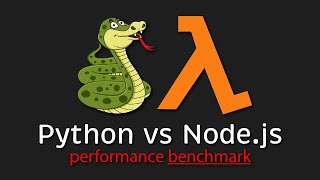 Python vs Nodejs AWS Lambda performance benchmark 2023 [upl. by Manvil]