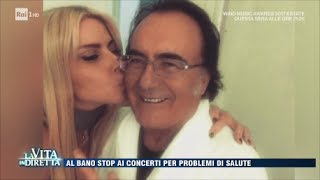 Al Bano Carrisi annulla i suoi concerti ecco perché  La Vita in Diretta 23062017 [upl. by Enida232]