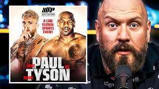 Jake Paul vs Mike Tyson CONFIRMED 🥊 [upl. by Eadie]