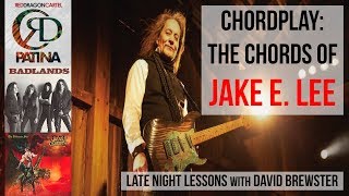 Chordplay  The Chords of Jake E Lee [upl. by Durno]