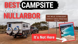 We Found The Best FREE Campsite on the Nullarbor and its NOT the Clifftops [upl. by Felice33]