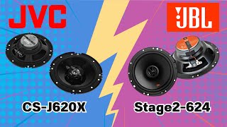 Speaker review  รีวิว Speaker comparison JVC CSJ620X vs JBL Stage2 624 [upl. by Nuahs]