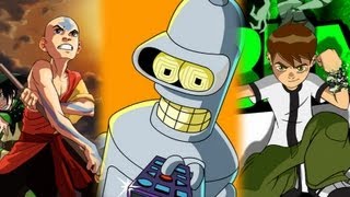 Top 10 Cartoons of the 2000s [upl. by Elleinaj]