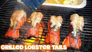 Grilled Lobster Tail Recipe with Garlic Butter 2018 [upl. by Druci810]