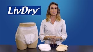 LivDry Adult Incontinence Products [upl. by Chryste]