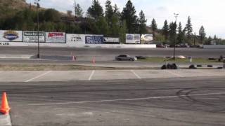 RWD Accord Open Diff Drifting on a nearby track [upl. by Amesari]