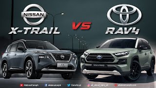 2022 Toyota RAV4 vs 2022 Nissan XTrail Rogue for the American market [upl. by Airotkiv]