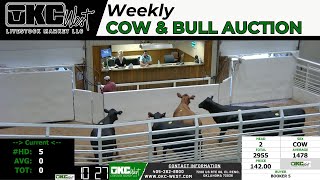 7292024  OKC West Weekly Cow amp Bull Auction [upl. by Elocan]