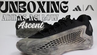 Adidas AE 1 Low « Ascent »  Unboxing onfeet details [upl. by Ecitsuj263]