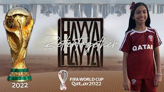 Hayya Hayya Better Together  Vocal Cover By Chloe  FIFA World Cup 2022 Soundtrack [upl. by Linad252]