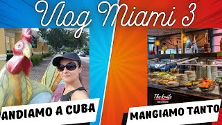 Miami quartiere Cubano graffiti e tanto cibo a buffet [upl. by Collete]