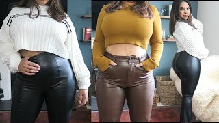 ABERCROMBIE amp FITCH VS MISS SELFRIDGE FAUX LEATHER TROUSERS [upl. by Nauqahs233]