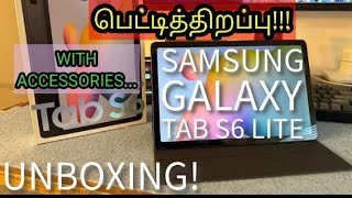 Samsung S6 Lite Tablet  Unboxing and First Impressions [upl. by Evangelia]