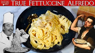 The Original Fettuccine Alfredo with No Cream [upl. by Nyret]