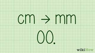 How to Convert Centimeters cm to Millimeters mm [upl. by Fulmis]