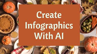 Two Ways to Create Infographics With AI [upl. by Arobed905]