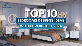 10 Simple Hacks to Create a Luxury Bedroom on a Low Budget [upl. by Annaiel]