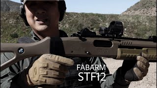 Shotgun 12Gauge FABARM STF12 Ridiculously smooth pump action 산탄총 샷건 [upl. by Chery]