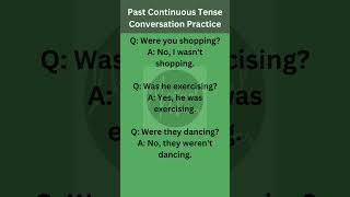 Past Continuous Tense Conversation Practice shorts [upl. by Lynna172]