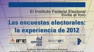 Foro Mesa 6 Encuestas las iniciativas poselectorales y su regulación deseable [upl. by Nevsa477]