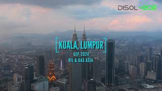 DISOLECO presente en OIL amp GAS ASIA Septiembre 2024 Kuala Lumpur Malasia [upl. by Dray]