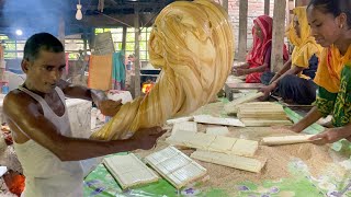 Factory Making Tiler Khaja  Most Famous Sweetmeat  Traditional Kushtian Foods [upl. by Bela]