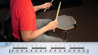 Drumming WarmUp Beginner  Drum Lesson [upl. by Prowel]