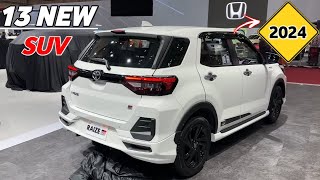 INDIA मैं LAUNCH होगी 13 NEW SUVs  13 UPCOMING Cars in india 2024 [upl. by Ceporah]