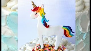 How to Make a Unicorn Cake Topper [upl. by Jelene]