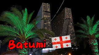 Batumi Gruzja walking tour Georgia  Georgian „Las Vegas” [upl. by Oilenroc19]