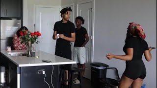 Another guy sent me flowers Prank on Tray [upl. by Lombard181]