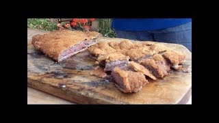 Milanesa de Asiento al Disco  Recetas del Sur [upl. by Dirk332]