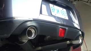 370Z exhaust system FI carbon fibre CRAZY NOTES [upl. by Aisul221]