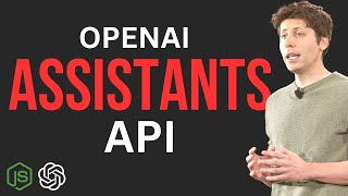 OpenAI Assistants API Tutorial  Playground amp NodeJS [upl. by Fisher700]