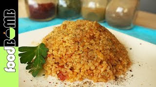 77 Turkse Bulgur Rijst Maken  Foodbomb [upl. by Spalding]