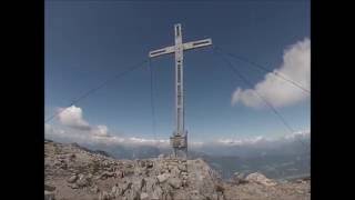 Creta di Aip  Trogkofel Via Ferrata Uiberlacher GoPro Hero3 [upl. by Aisatsana742]