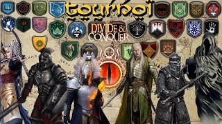 Divide and Conquer Tournoi Pyrrhus VS Eldacar [upl. by Irtemed]