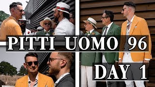 Pitti Uomo 96 Day 1 June 2019  Mens Finest [upl. by Nimajaneb180]