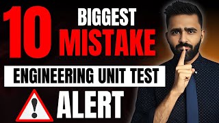 10 BIGGEST MISTAKE IN ENGINEERING UNIT TESTALL UNIVERSITYPRADEEP GIRI SIR [upl. by Sampson184]