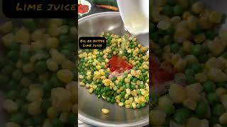 5 minutes Peas and Corn Salad [upl. by Ellasal938]