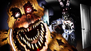 Esse é um dos REMAKES mais ASSUSTADORES de FNAF 4  FNAF Nightmare Attack [upl. by Zitella]