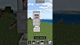 Making astronaut in Minecraft minecraft shorts [upl. by Silloh]