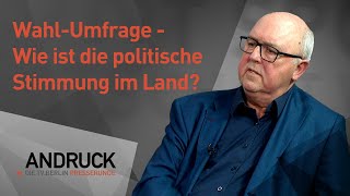 Wahl Umfrage  Wie ist die politische Stimmung im Land [upl. by Ajan]