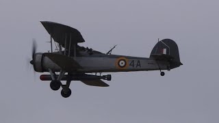 Fairey Swordfish at Duxford 17th September 2023 [upl. by Susan]