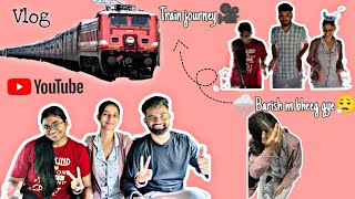 Trip to Kannur Kerala🚆Part 1  First vlog 🎥❤️  Train journey  travelvlog kannur trainjourney [upl. by Auria333]