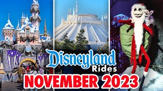 Disneyland Rides  November 2023 POVs 4K [upl. by Nevile338]