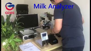 Milk Analyzer to test milk fat moisture protein etc [upl. by Wane]