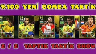 PES 2024 MOBİLE 100100 TAKTİK  İKİDE İKİ YAPTIM EPİC  RCARLOS  CAFU H STOİCHKOV  R VVAARD [upl. by Boylston]